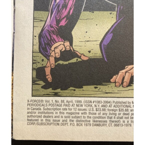 X-Force: Mixed Set No. 88, 102, 118, & 127 Marvel Comics (1999-2002) - Picture 4 of 13